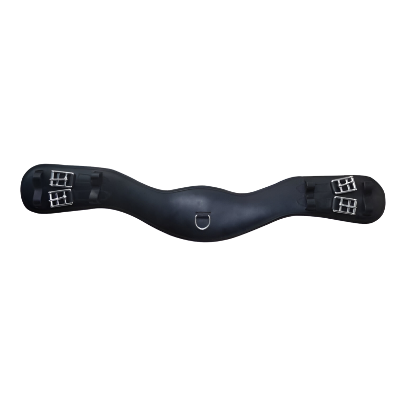 Hidalgo Short Girth Basic Moon Shape made of leather*