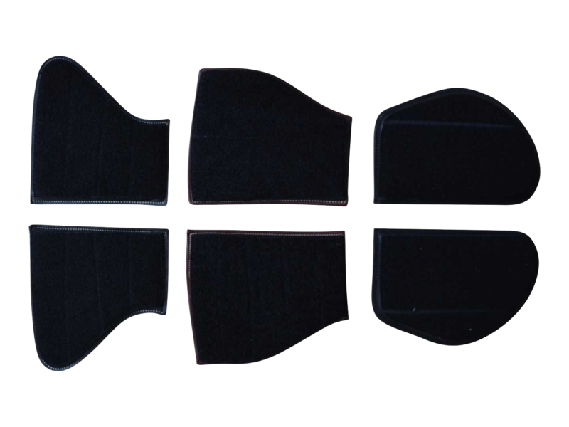 Velcro wedge cushions