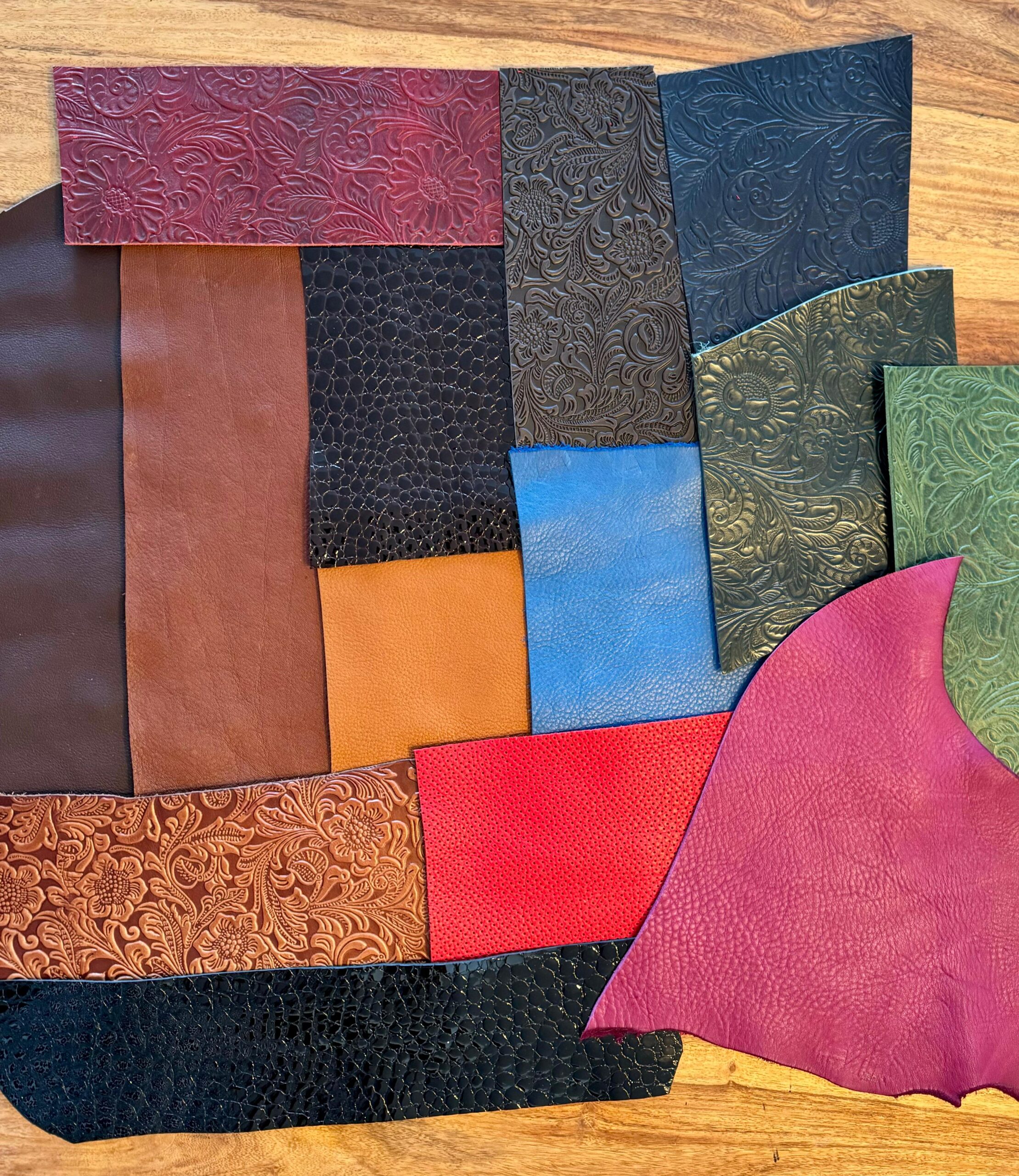 Leather colors at HIDALGO